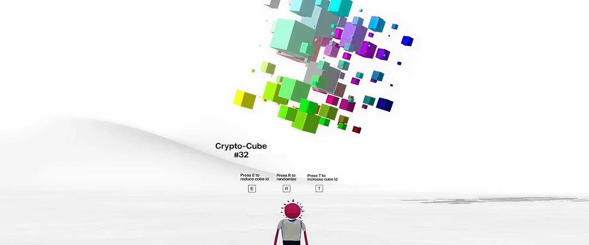 CryptoCubes virtual gallery in oncyber